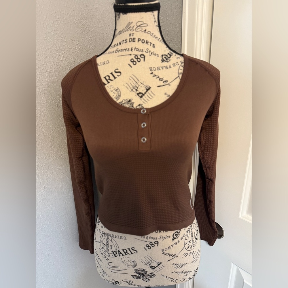 NWT FP Movement Women's Bail Out Long Sleeve Layer - Picture 2 of 7